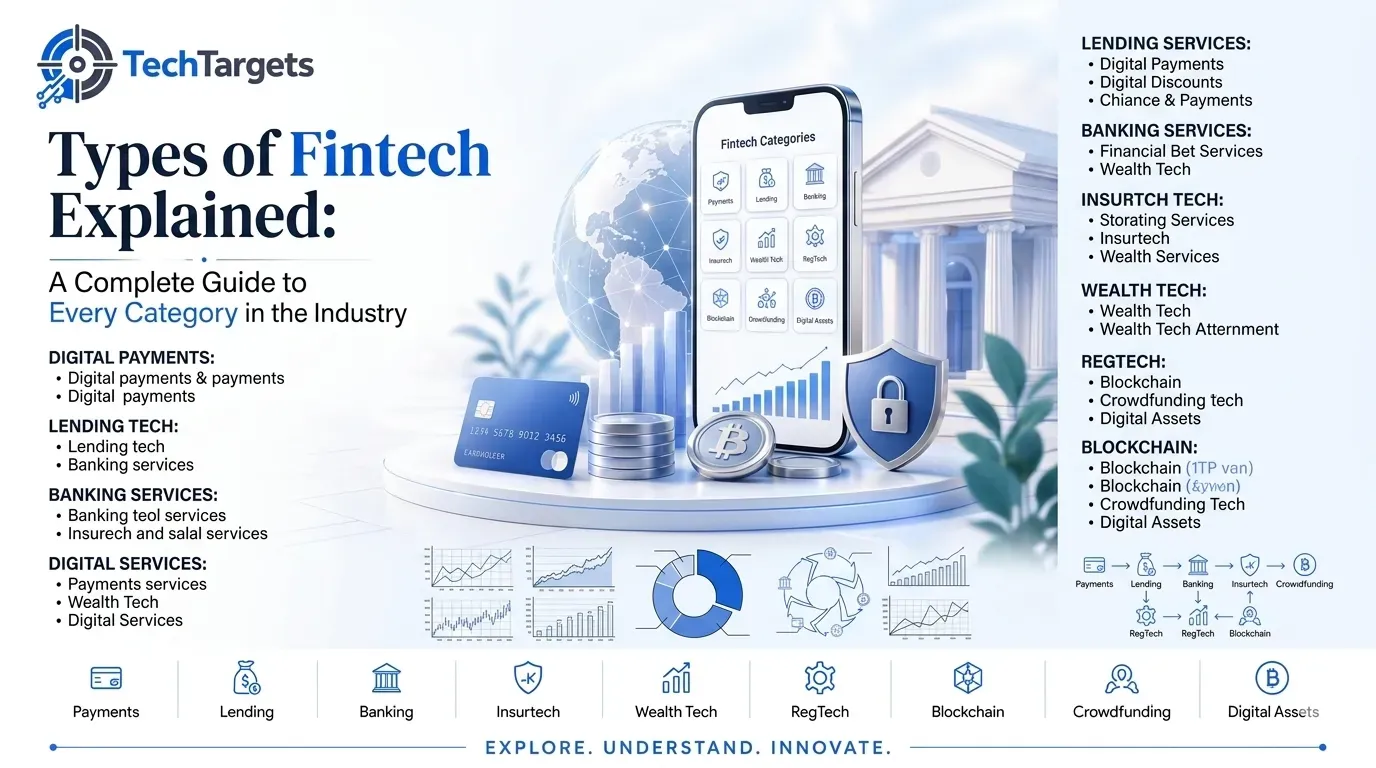 Types of Fintech Explained: A Complete Guide to Every Category in the Industry