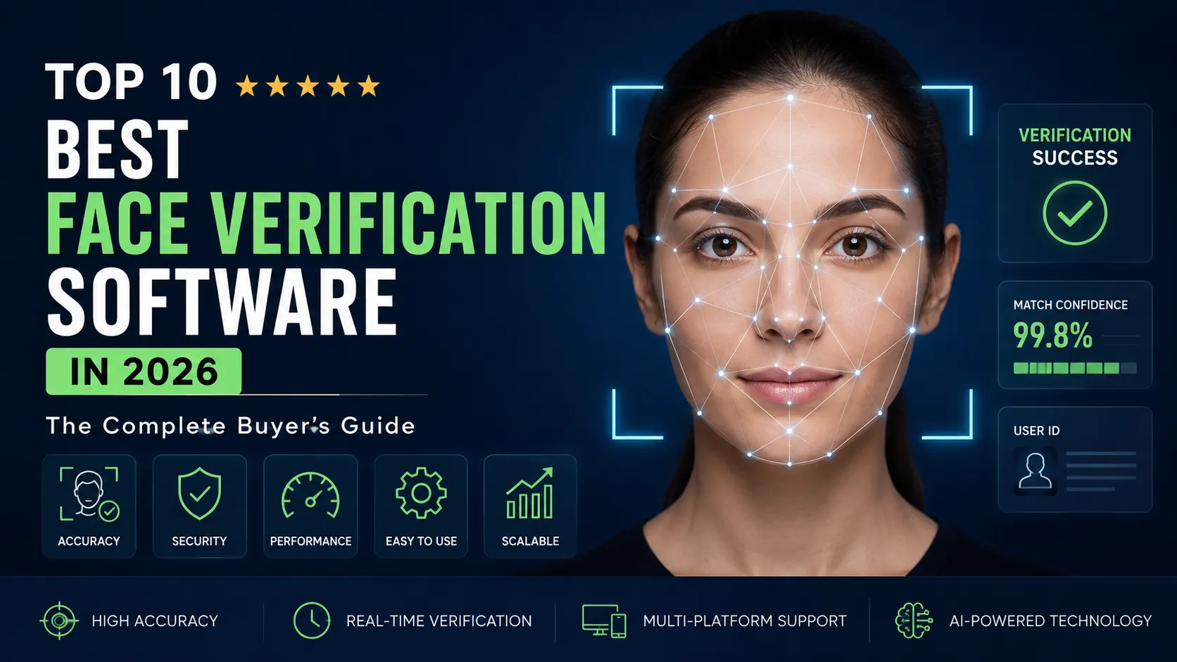 Top 10 Best Face Verification Software in 2026: The Complete Buyer's Guide