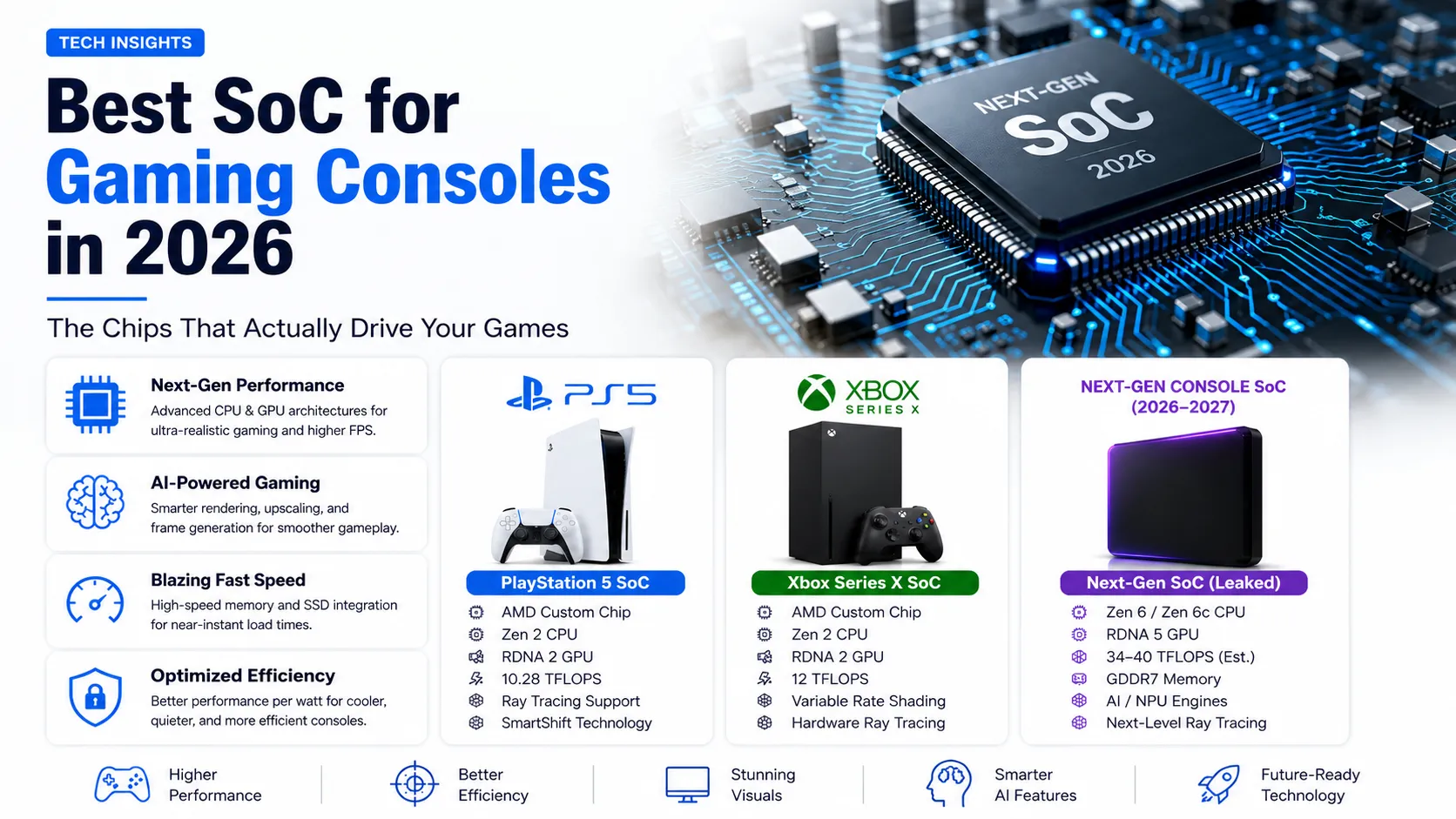 Best SoC for Gaming Consoles in 2026: The Chips That Actually Drive Your Games